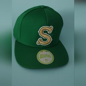 Seattle Baseball Men's  Hat  Color Green   Size XS New 100% Polyester